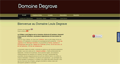 Desktop Screenshot of louisdegrave.com